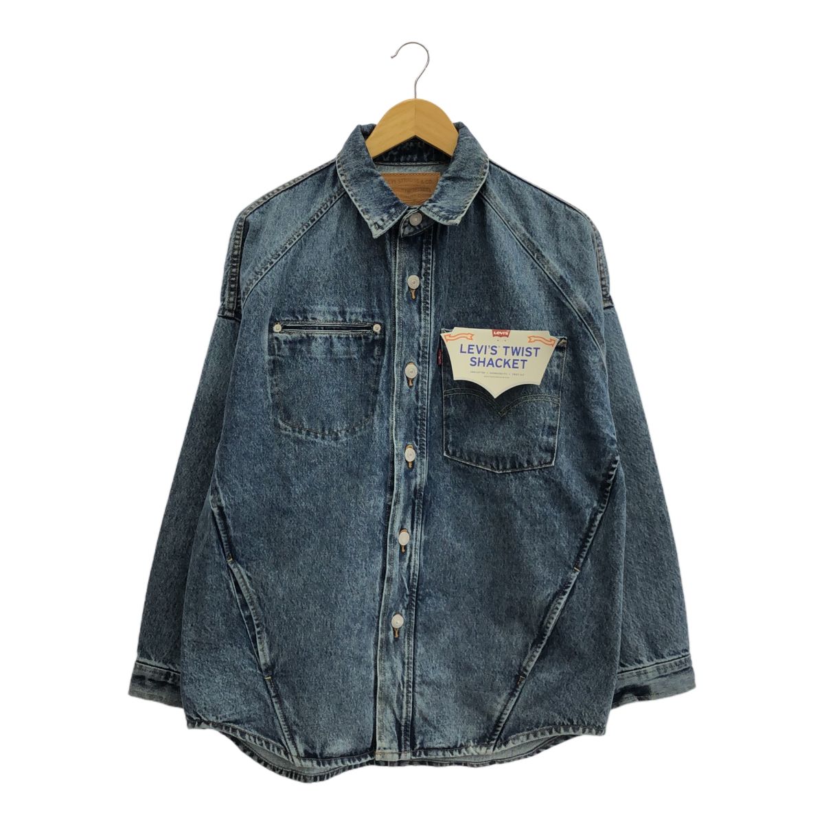 LEVI S PREMIUM リーバイス サイズXXS 25AW JS別注 TWIST SHACKET SMU 定価19 800円 デニムジャケット