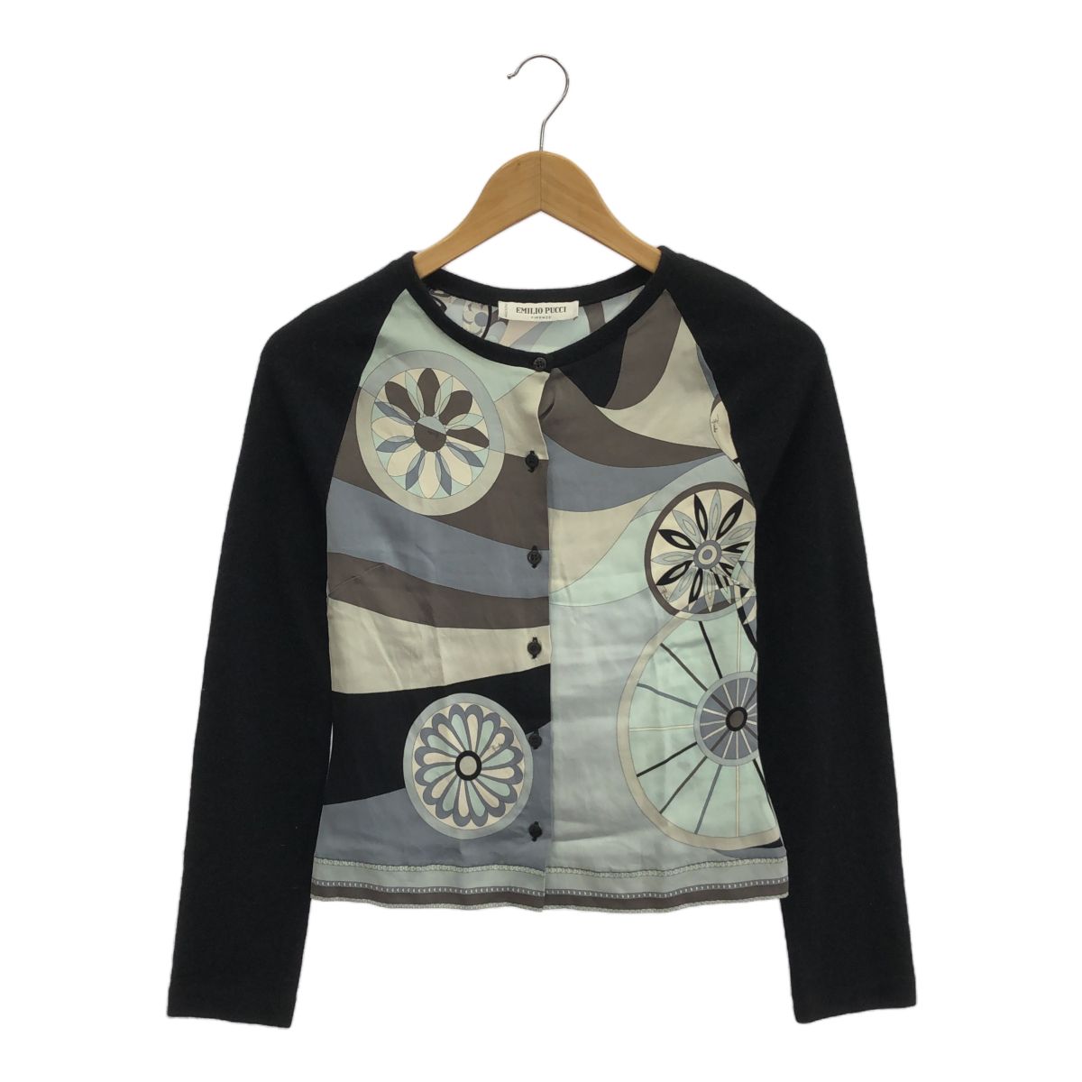 EMILIO PUCCI エミリオ・プッチ 割引 ウール切り替えシルク