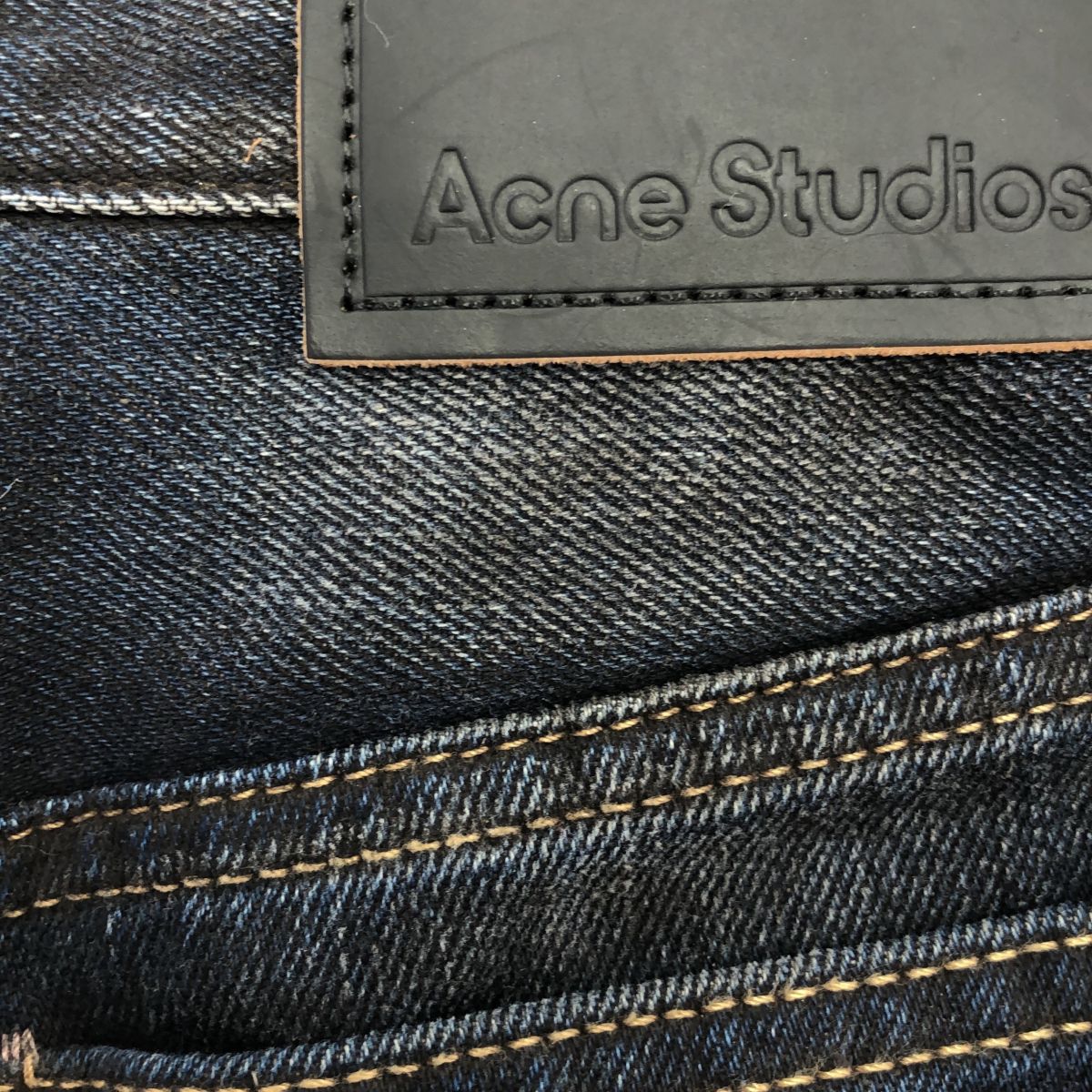 Acne Studios アクネストゥディオズ サイズ24 30 2021F Darkside レギュラーフィット ノンストレッチデニム A00499 DECORATOM_COM_BR