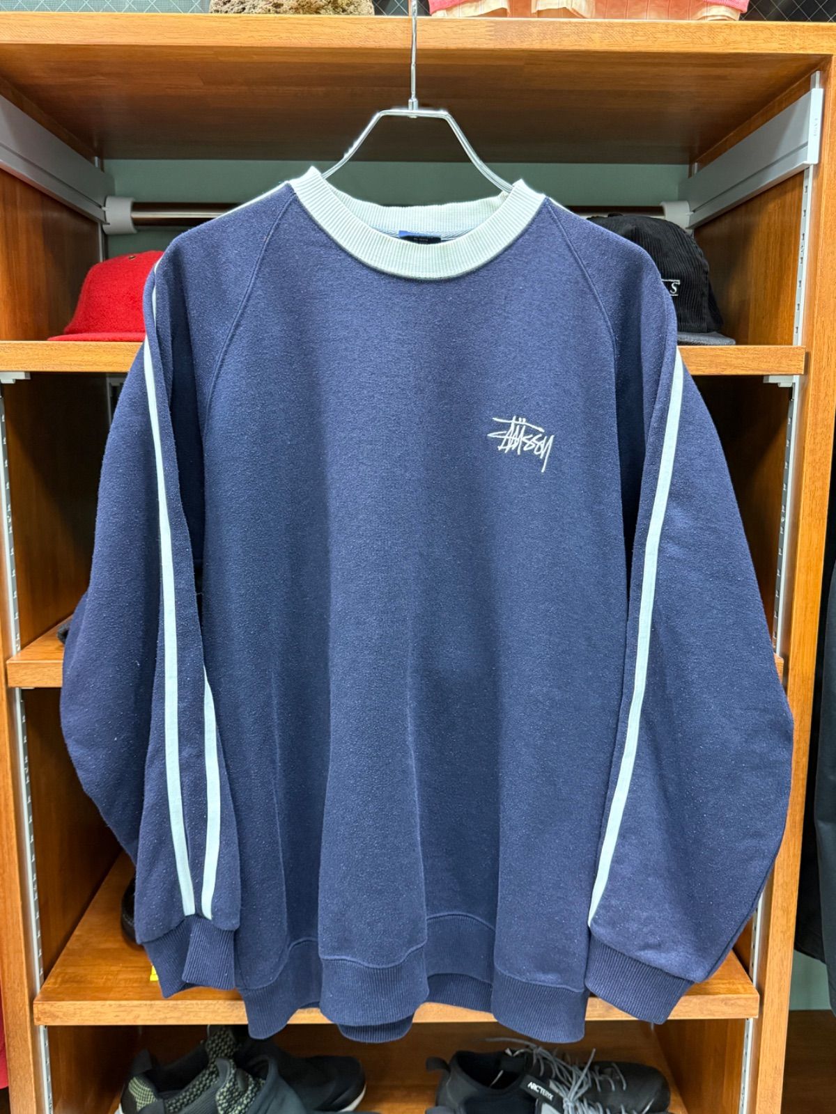 Stussy 90s Side Line Sweatshirt