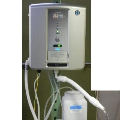 製 ホシザキ 電解水 生成装置 WOX-50WB 壁掛け 動作 済 酸性電解水 殺菌水 4L 分 減圧弁 濃塩水タンク付 12時間 電解槽洗浄済