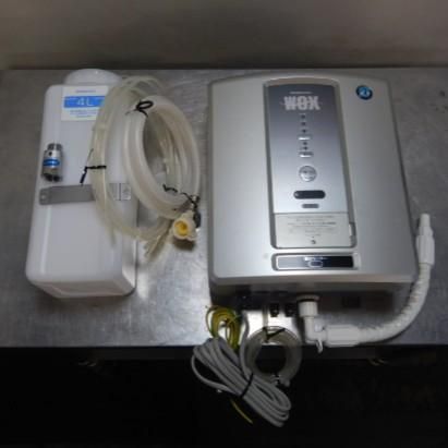 製 ホシザキ 電解水 生成装置 WOX 50 WB 壁掛け 酸性電解水 殺菌水 4 L 分 減圧弁 濃塩水タンク付 12時間 電解槽洗浄済