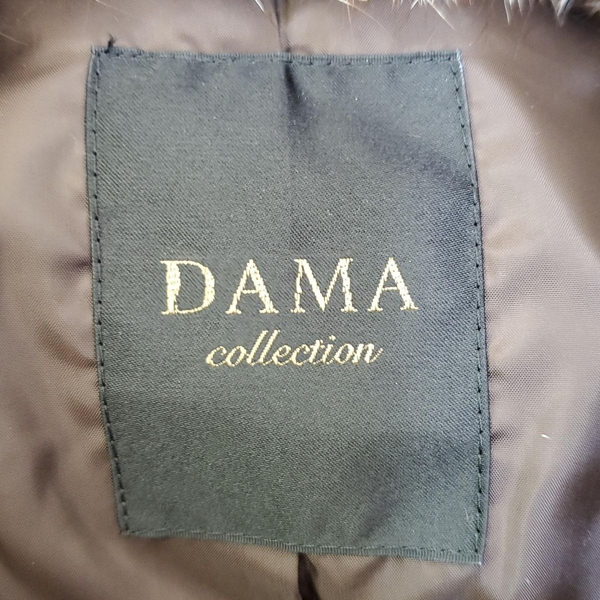 DAMAcollection ダーマ ダウンコート サイズM レディース - ダークブラウン 長袖 フォックス 冬 秋 GULLKHAN_COM