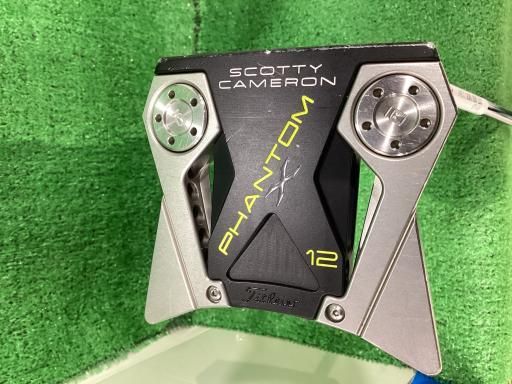 タイトリスト SCOTTY CAMERON PHANTOM X 12 35インチ パター PT スチール フレックスその他 メンズ 男性用 右利き 右用 Cランク ゴルフクラブ