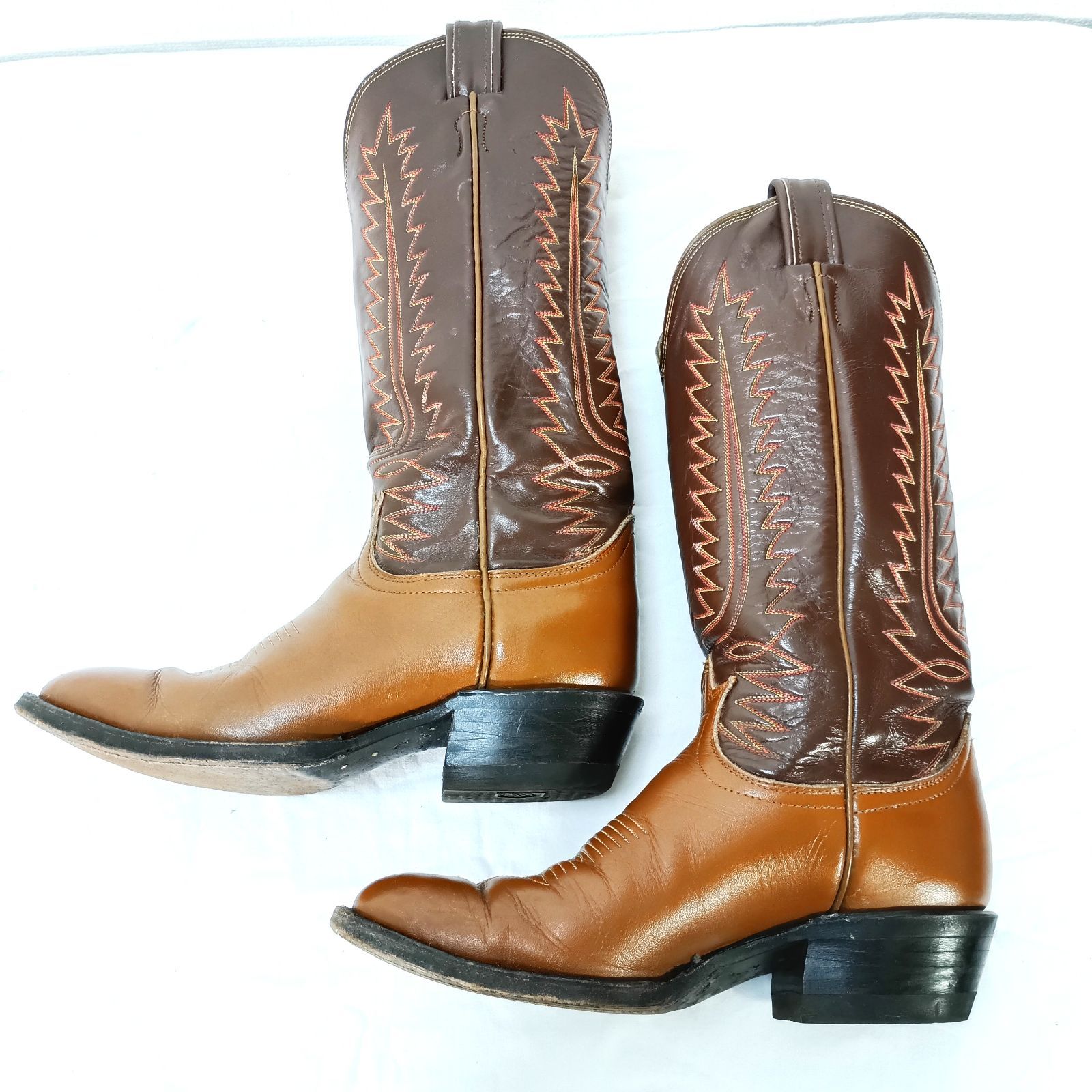 1411 TONY LAMA トニーラマ ウエスタンブーツ ビンテージ アメリカ製 ブラウン 靴 ファッション