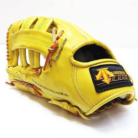 左投げ用 DESCENTE デサント PRO MADE DKG-PR370 硬式 グローブ 外野手用 レザー 野球用品 E363Z 4023