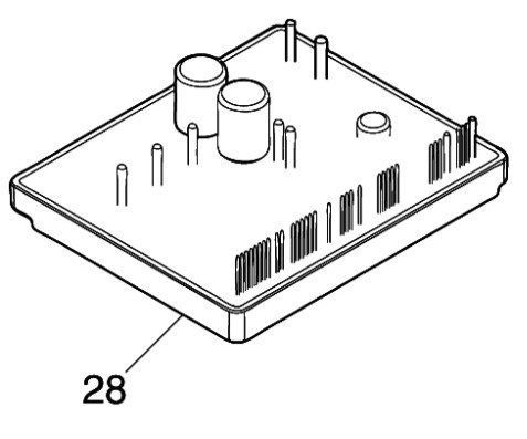 マキタ makita 40Vmax 充電式高圧洗浄機 MHW001GZ 用 コントローラ 620M65-0 部品 修理 補給 パーツ 高圧 洗浄機 洗浄 掃除 洗車 園芸