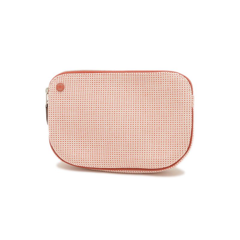 エルメス エシャペ コスメポーチ トワルH コニャック