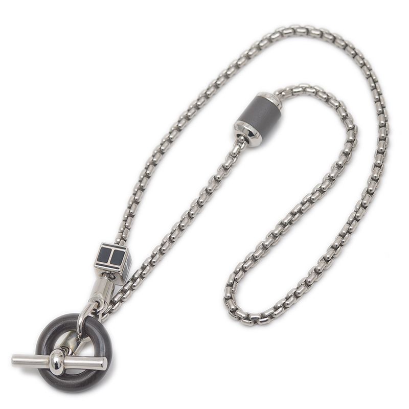 エルメス メリメロ ネックレス メタル シルバー