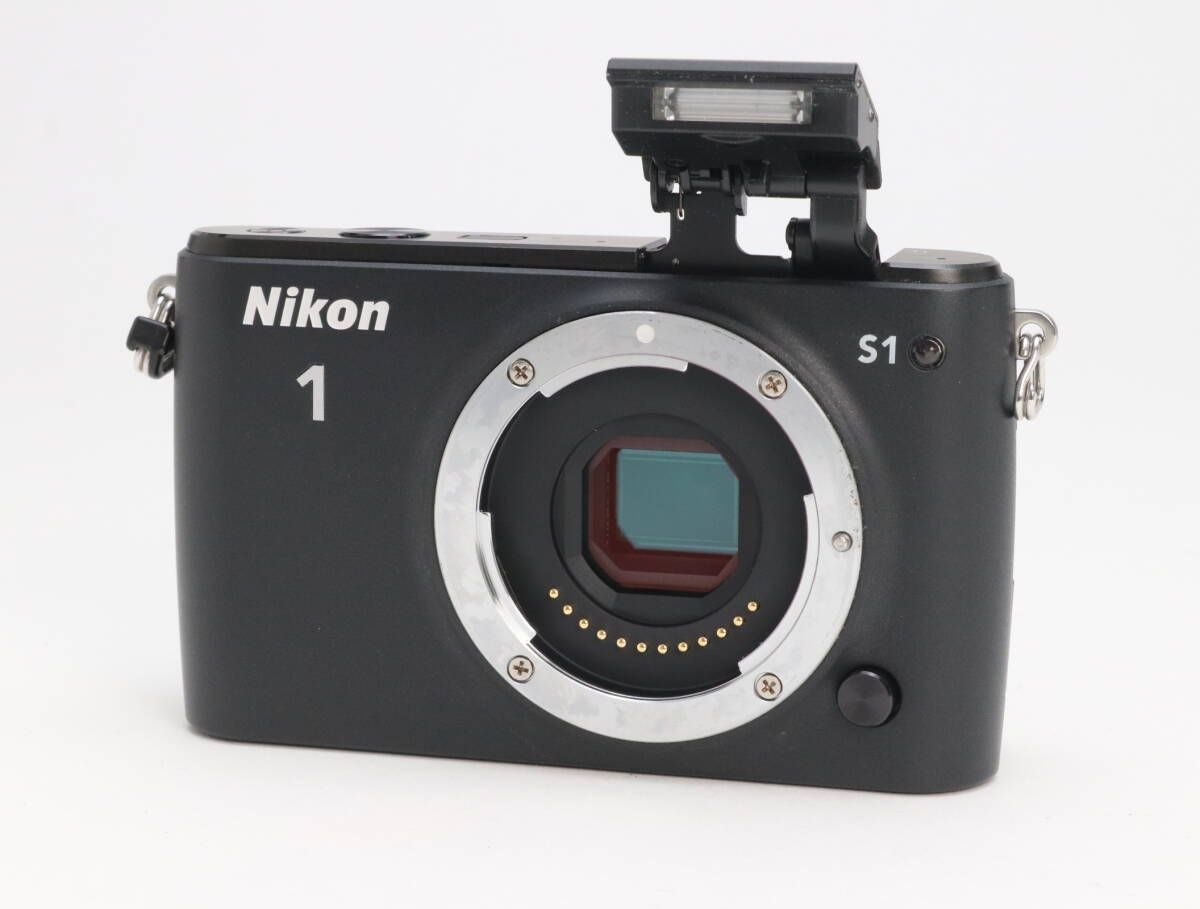 AB Nikon ニコン 1 S ボディ ブラック 初期不良 対応 110 203