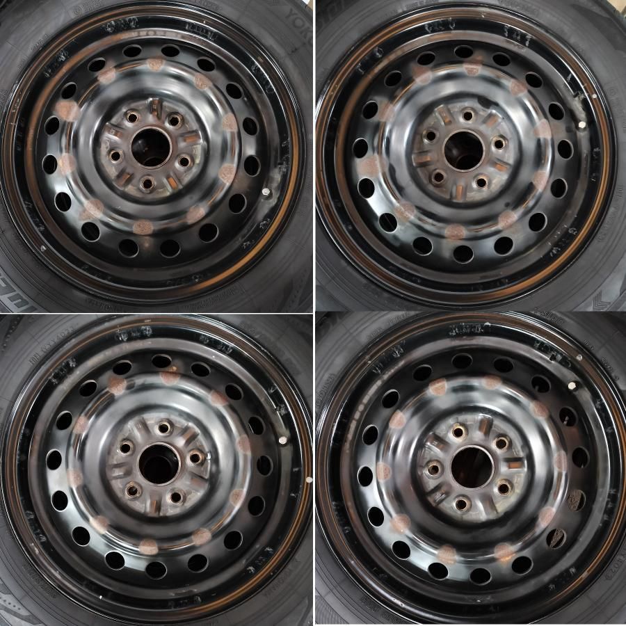 配送先指定あり 県 への ノーマル x ホイール 4本 215 60 R 16 ヨコハマタイヤ 6 5 J トヨタ カムリ H 114 3 ～本州 四国は ～