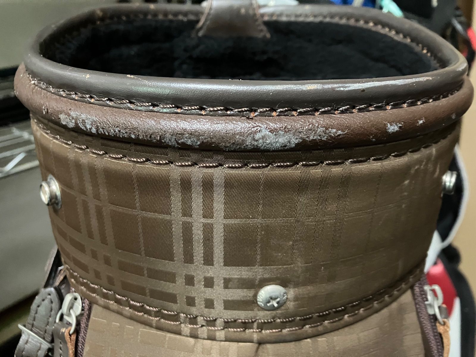 キャディバッグ バーバーリー 6分割 Burberry カートタイプ