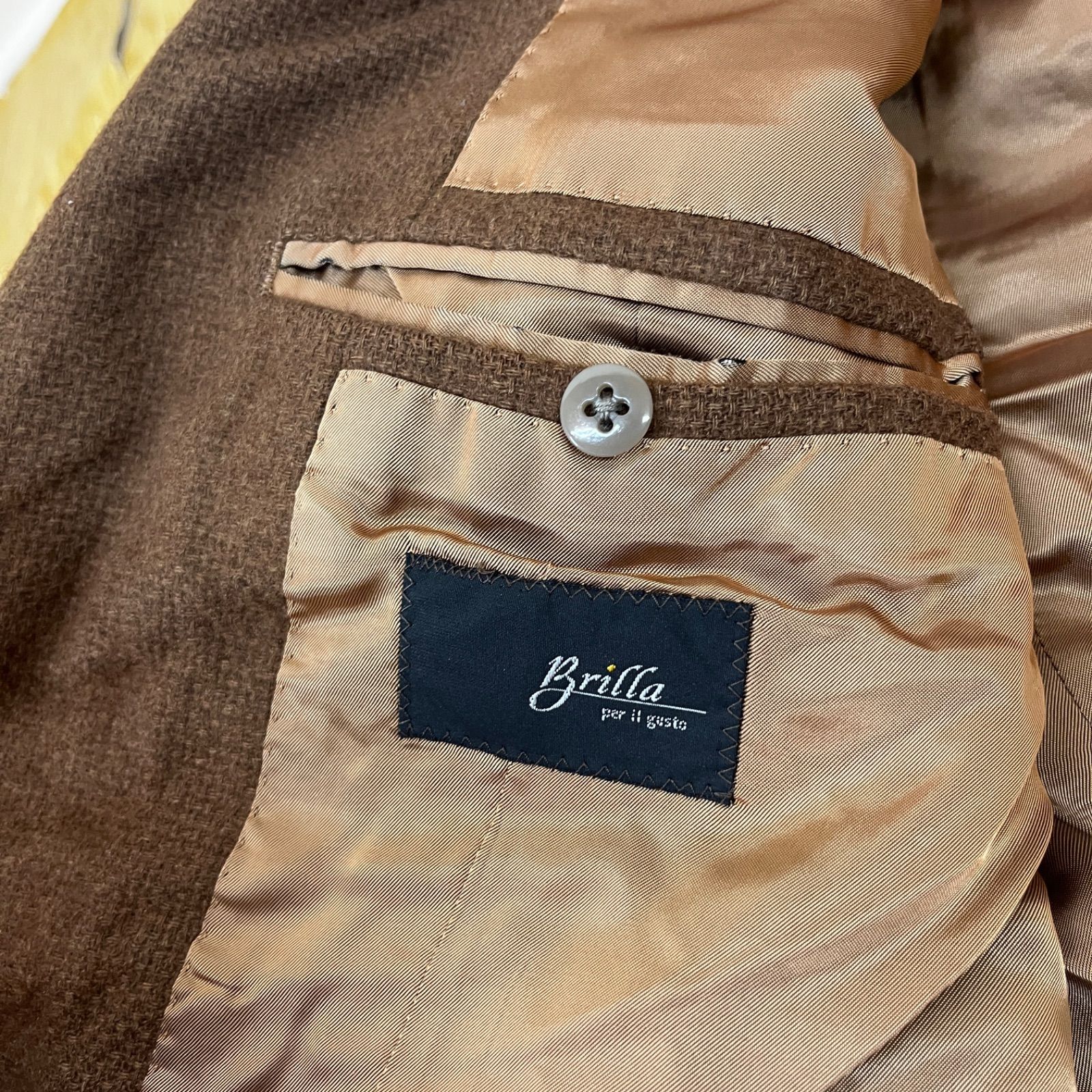 ブリッラペルイルグスト アウトレット カシミア100% 3Bジャケット