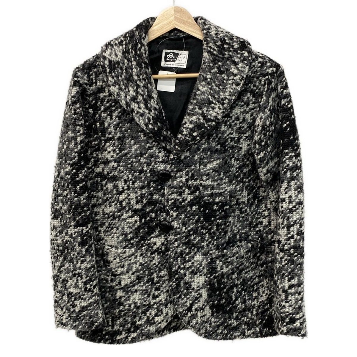 Engineered Garments エンジニアードガーメンツ コート サイズ1 S レディース - グレー×黒×白 長袖 秋 冬