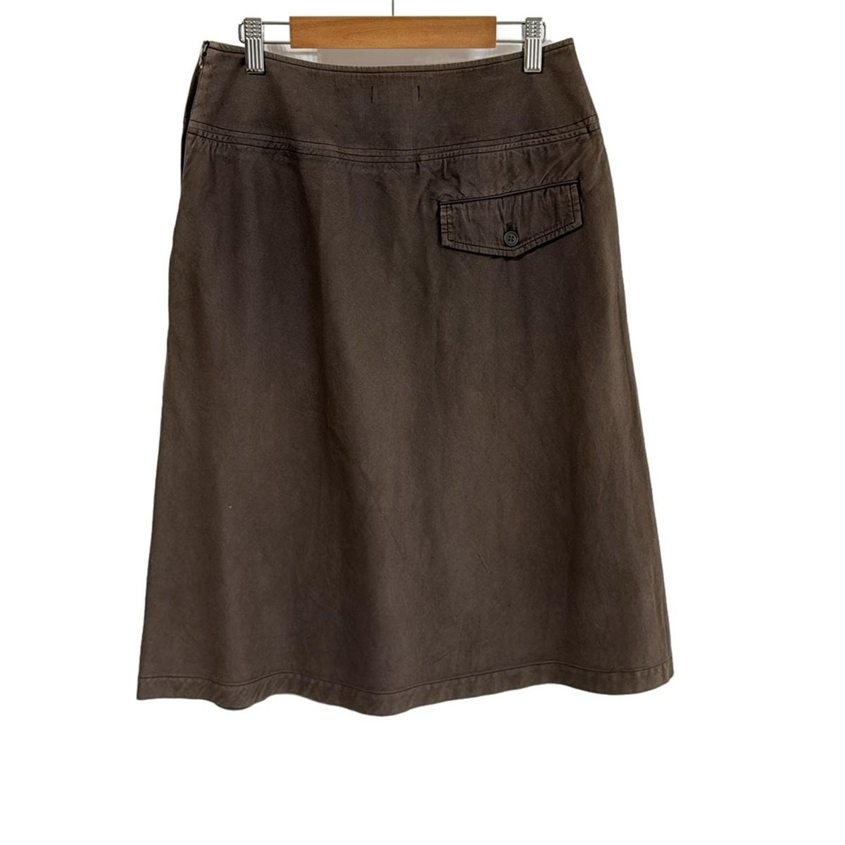 Plantation プランテーション ロングスカート サイズS レディース - ダークブラウン