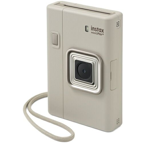  4点セットB 富士フイルム インスタントカメラ リプレイプラス instax mini LiPlay SAND BEIGE フィルム アルバム ケース付き サンドベージュ インスタントカメラ本体 インスタントカメラ