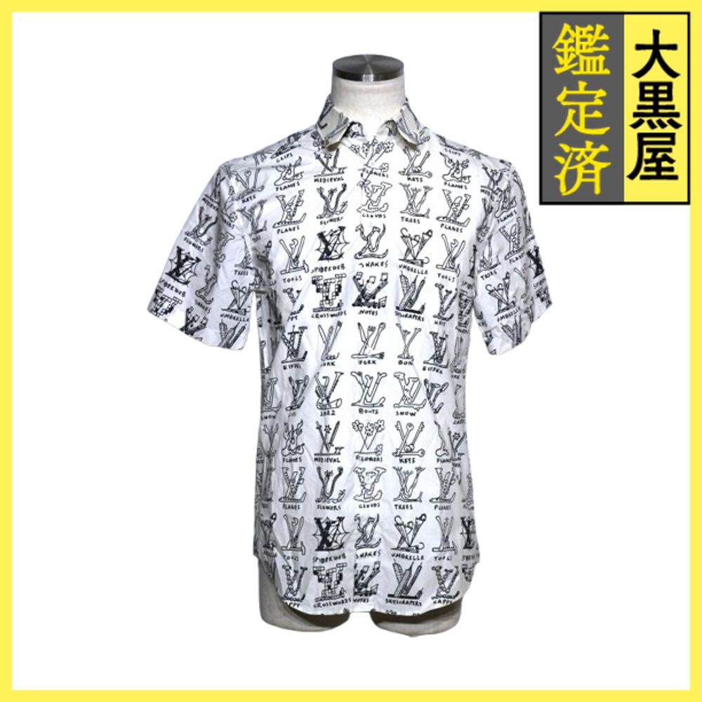 ルイ ヴィトン ロゴプレイズ シャツ RM211M ZIU HKS19W 200