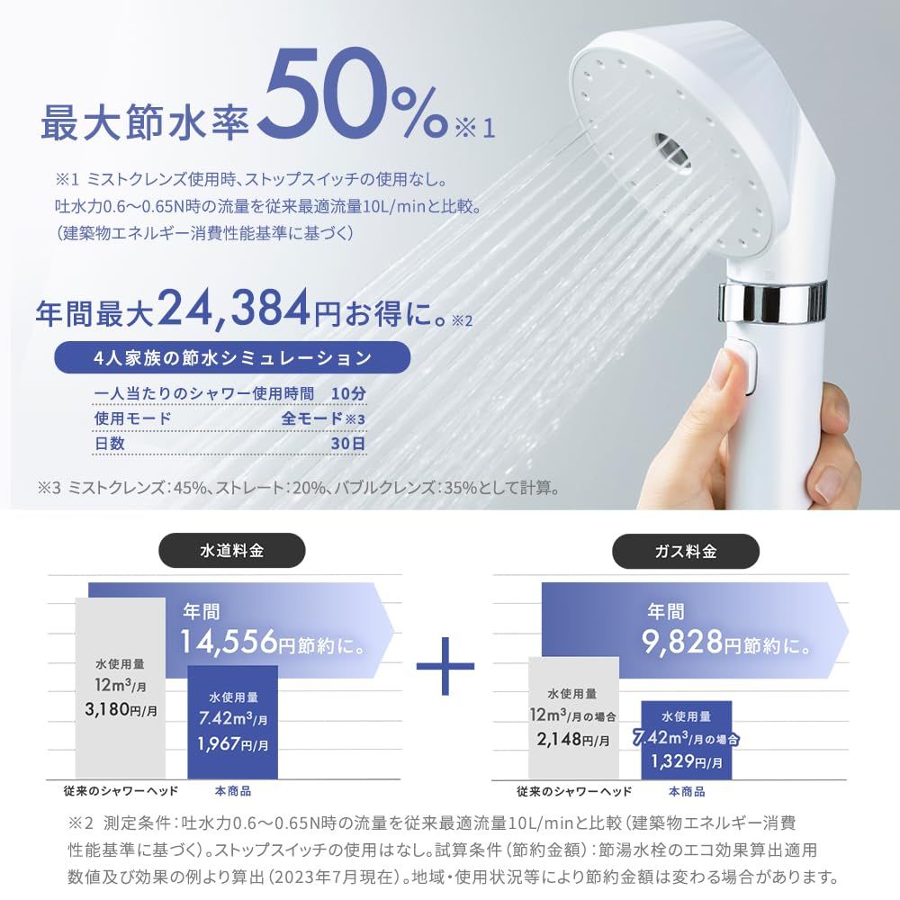 3種のアダプター付き