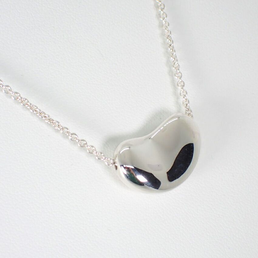 ティファニー 925 ビーン ペンダント ネックレス j81-10