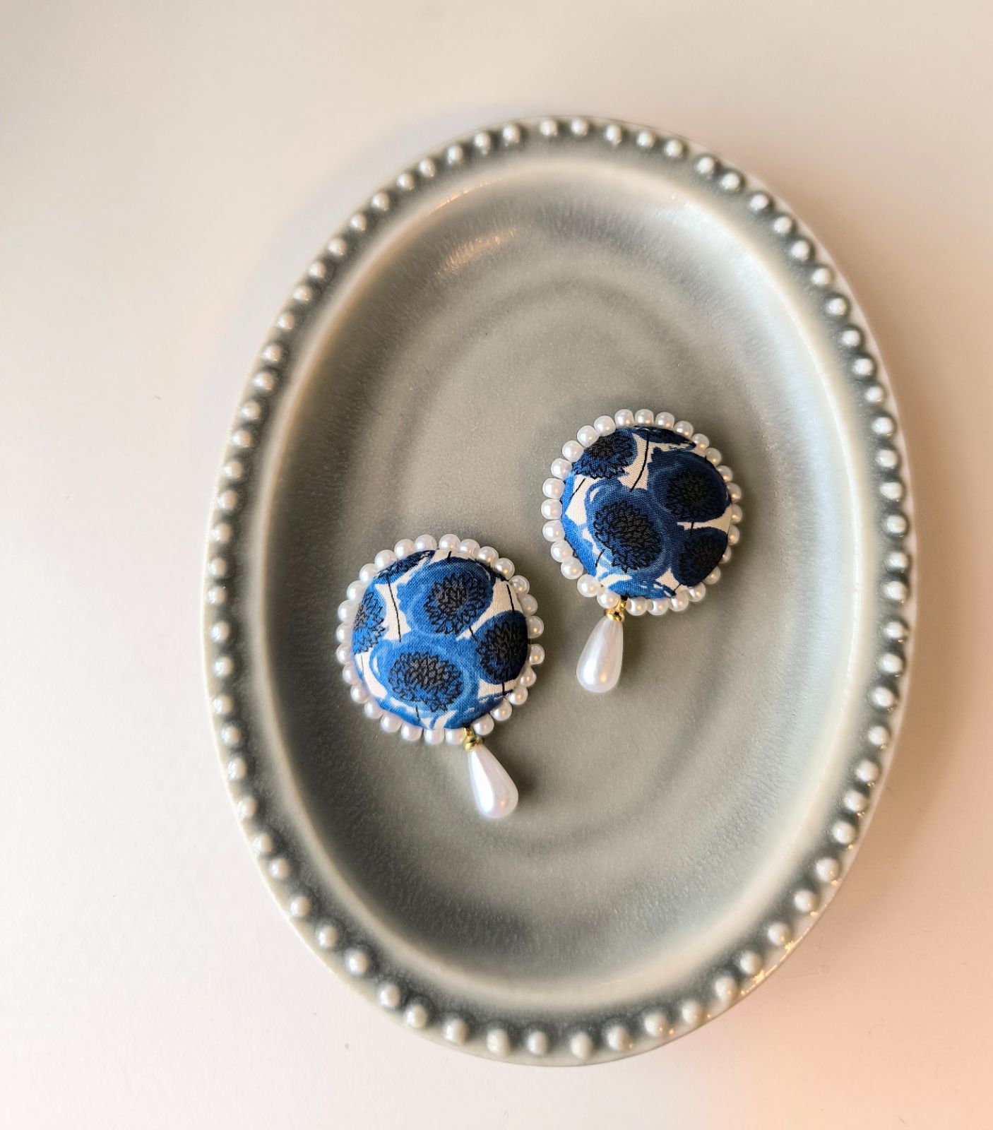 ちえサマ リバティ ピアスorイヤリングorヘアゴム