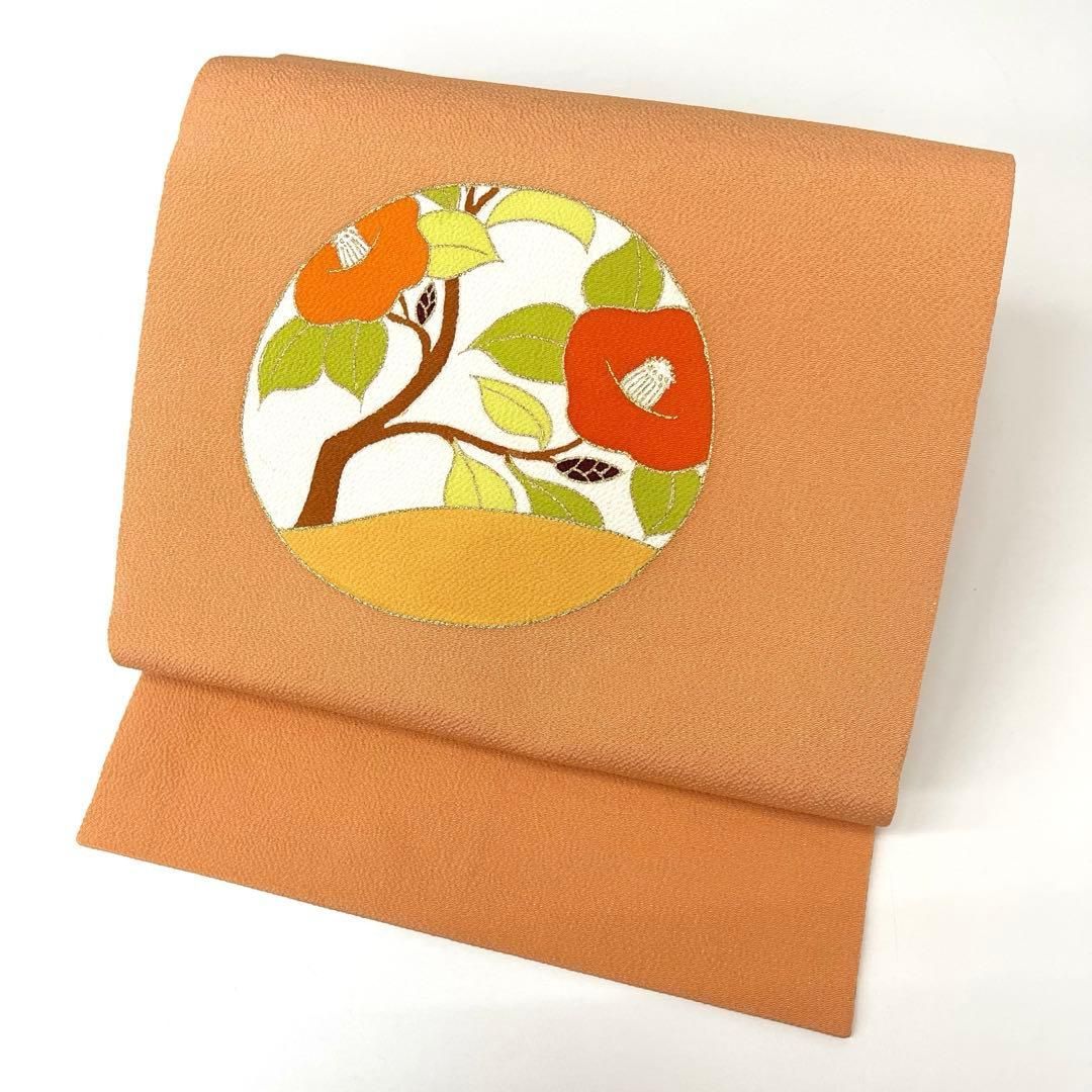 着物と帯 時流 N25883ts 正絹 九寸名古屋帯 志ま亀 たとう紙