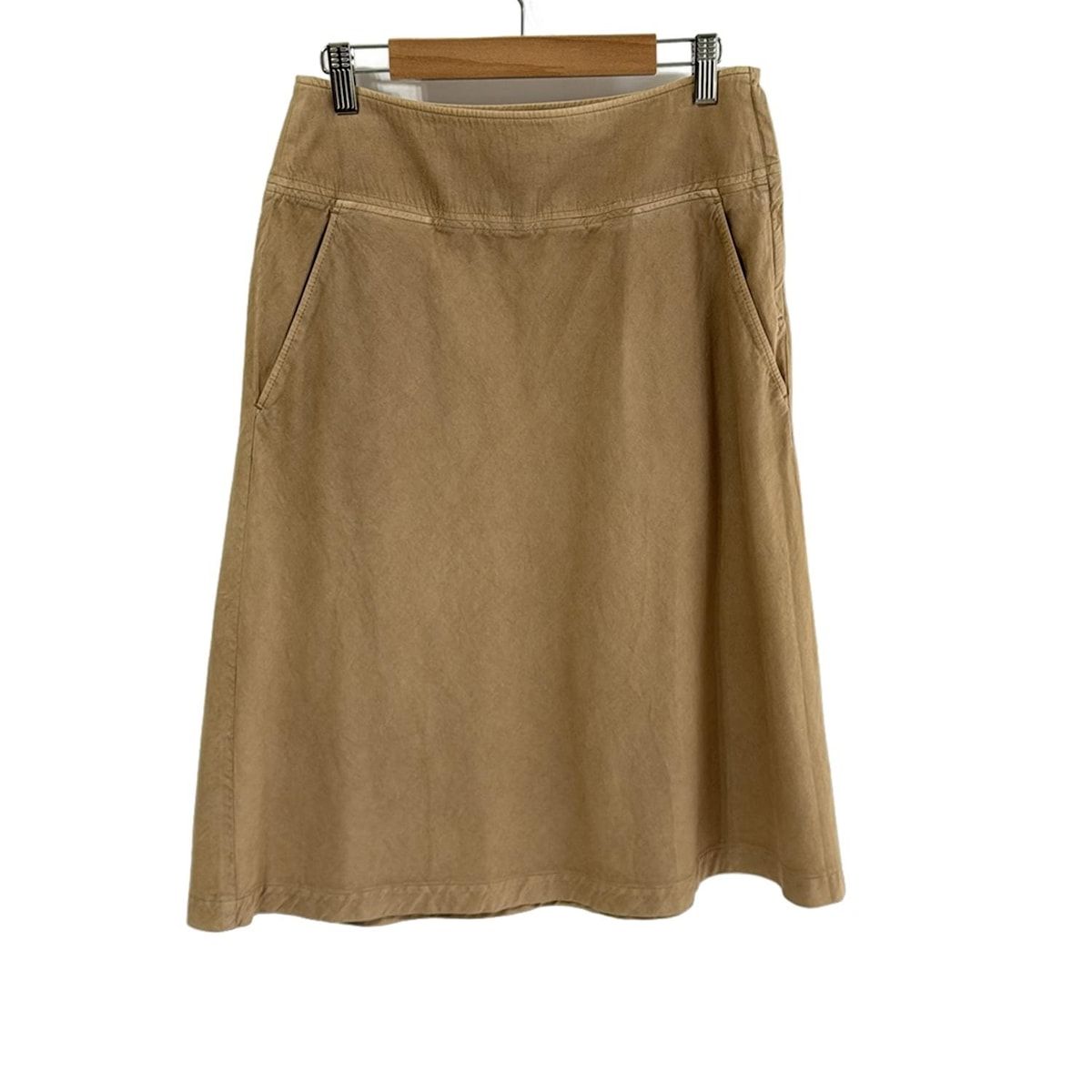 Plantation プランテーション ロングスカート サイズS レディース ライトブラウン