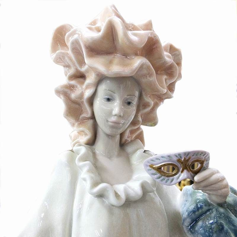 LLADRO リアドロ リヤドロ ベネチアン カーニバル 01001816 バレエ ダンス フィギュリン 陶磁器人形 西洋工芸 難有 折れ欠け有 陶器 人形 インテリア JA-16726 WWW_IBETON_RU
