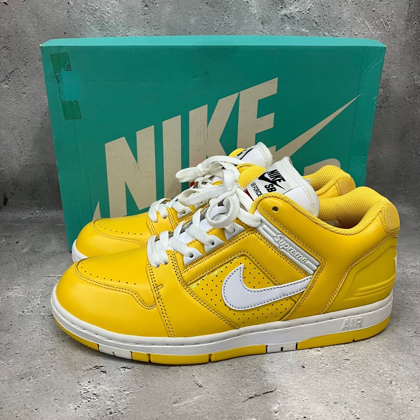 Supreme × Nike SB Air Force 2 Varsity Maize シュプリーム × ナイキ SB エアフォース2 バーシティ メイズ A87EC480008 f216