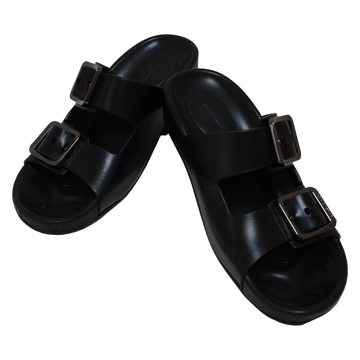 バレンシアガ サンダル 39 レディース - 黒 レザー