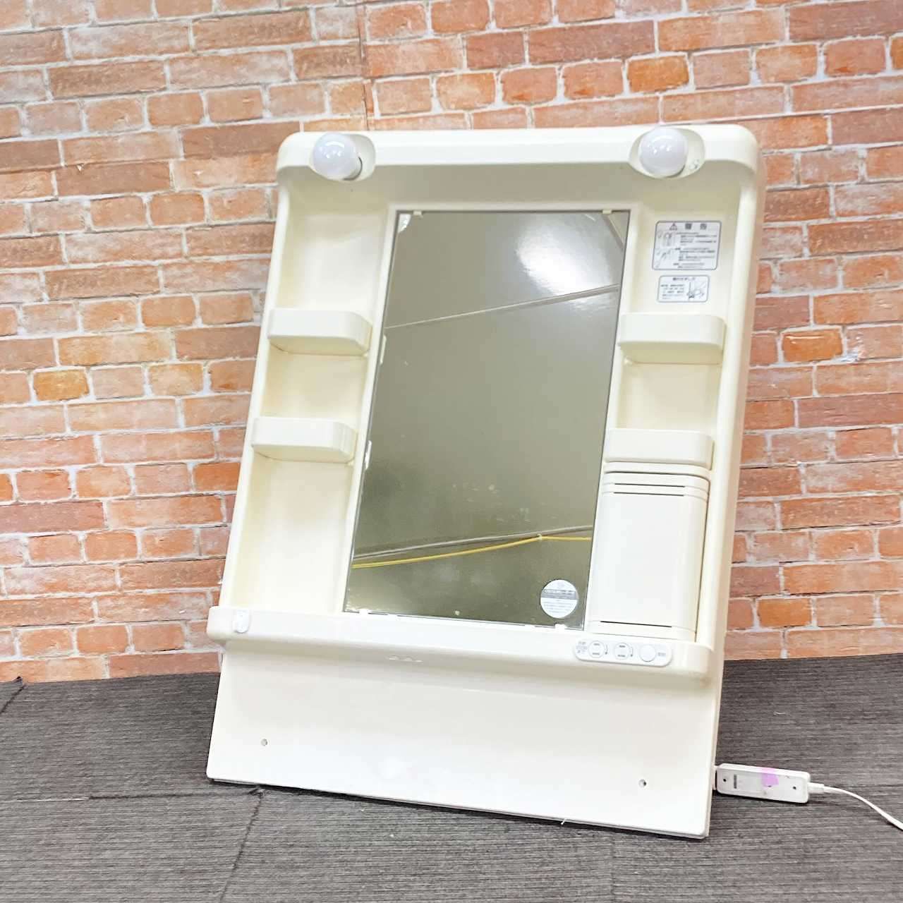 品 National 松下電工 1面鏡 洗面化粧台用ミラーキャビネット 化粧鏡 幅75cm GQD71FM 手洗台 洗面台 32J