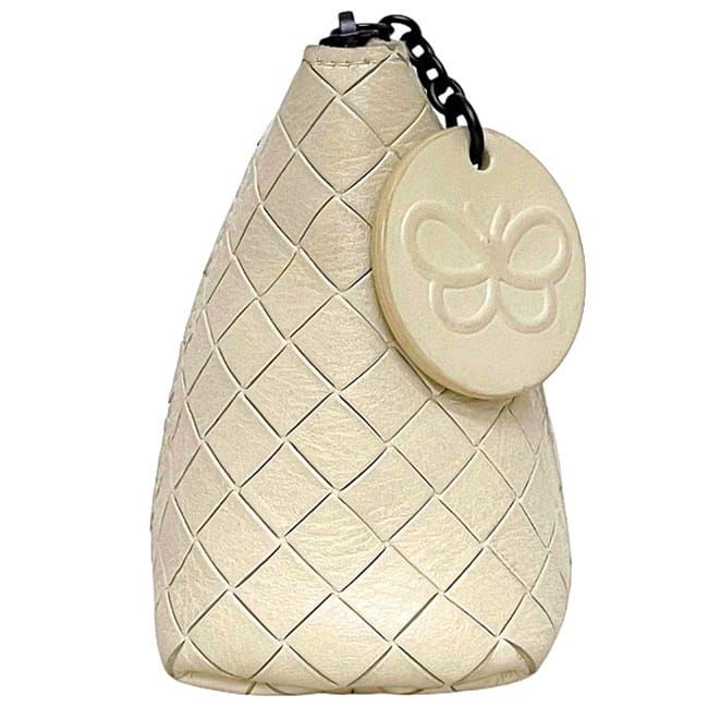 ボッテガヴェネタ ポーチ ホワイト イントレッチオ ミラージュ 小物入れ