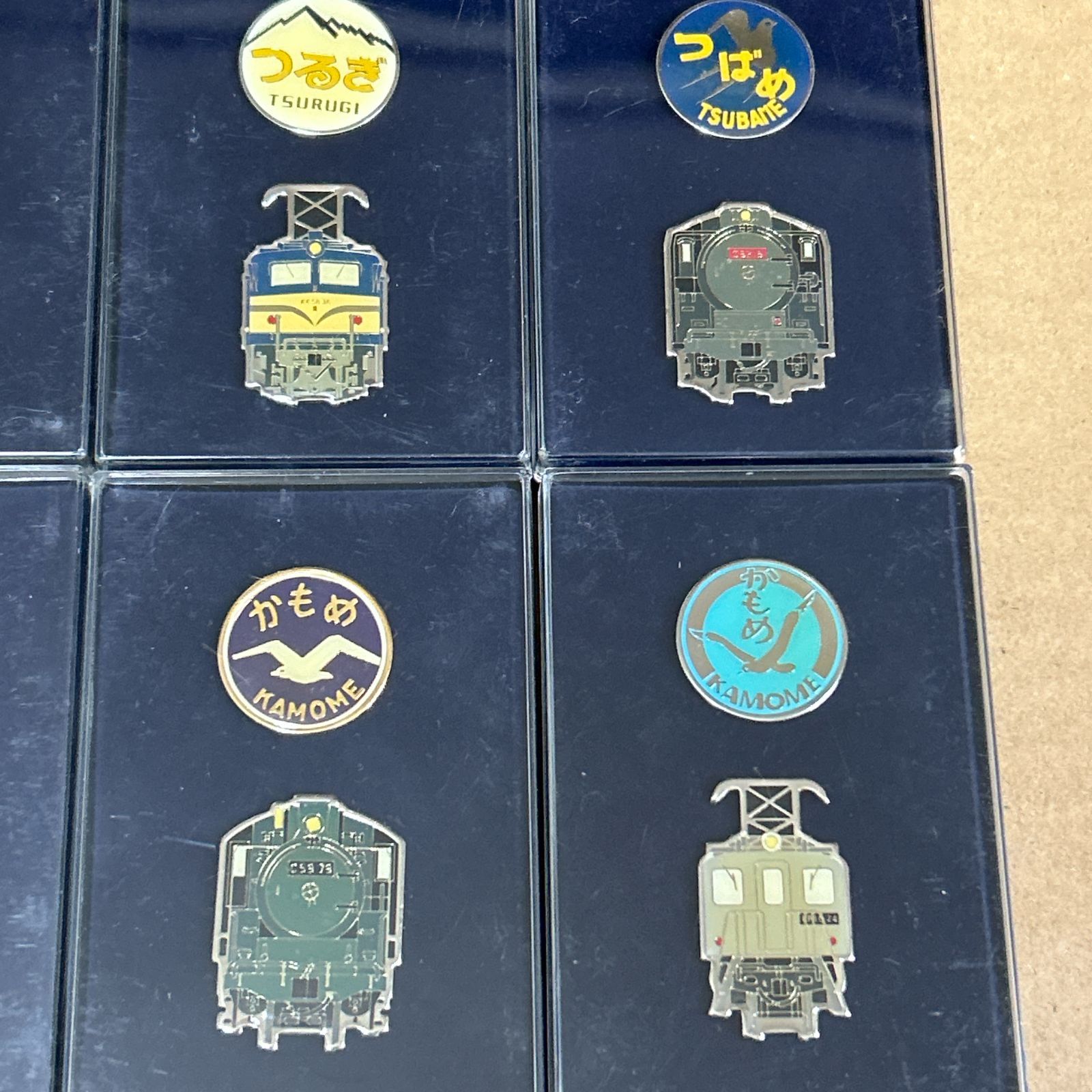 希少☆KONAMI コナミ ヘッドマークミュージアム 機関車 ピンバッジ