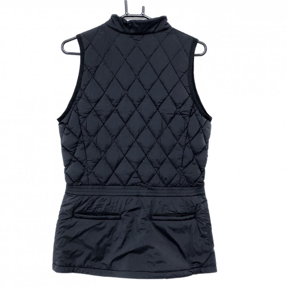 キャロウェイ ダウンワンピース 黒 ダイヤ型キルティング 上身頃ダウン スカート部中綿 レディース M ゴルフウェア Callaway