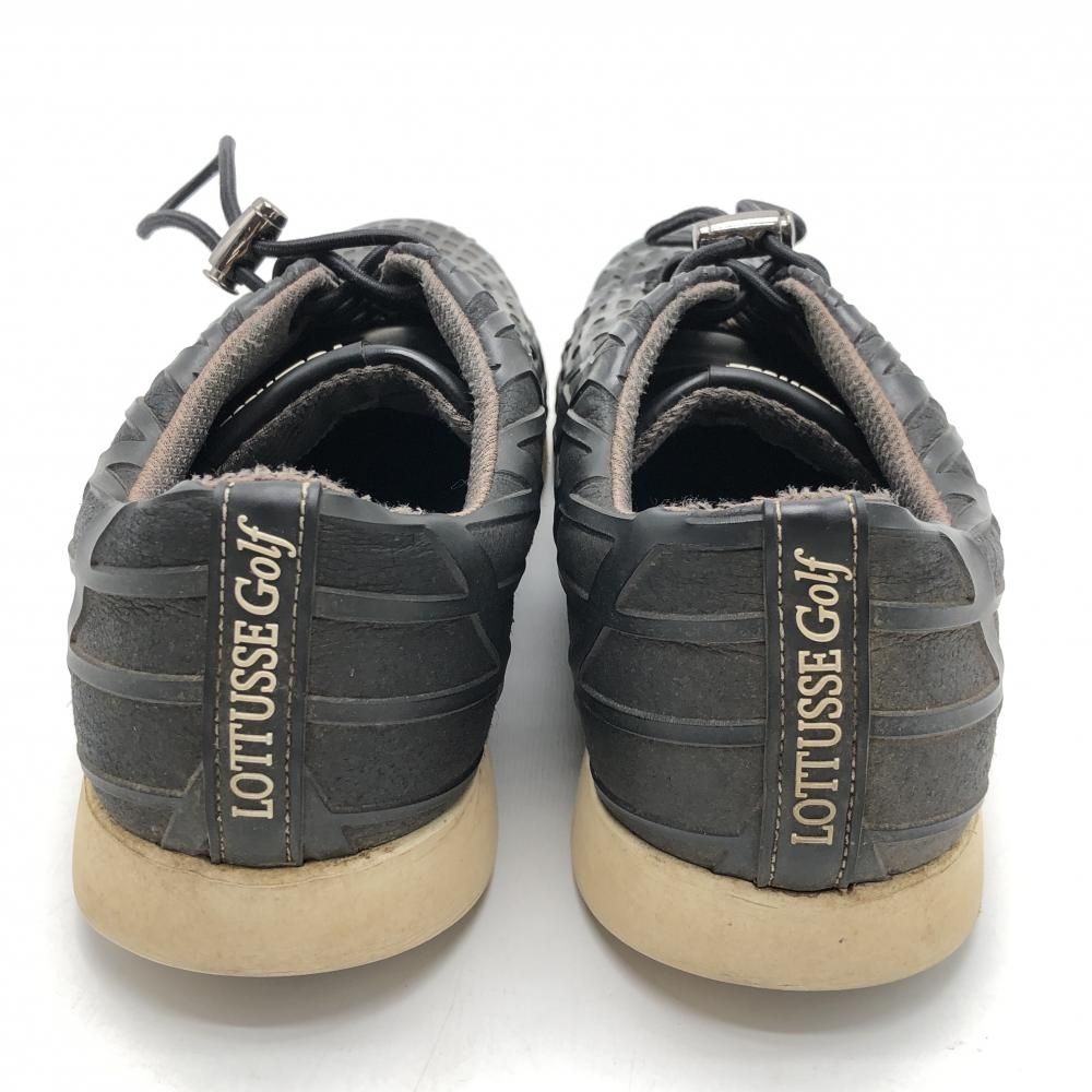 L05554 未使用品 ロトゥセ Golf レザーゴルフシューズ スパイクレス