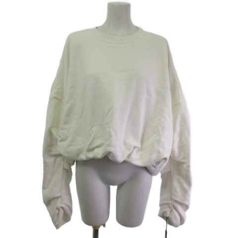 ダブル クロージング ダブスタ DOUBLE STANDARD CLOTHING 0208-050-241 裏毛クロップド丈トレーナー トレーナー