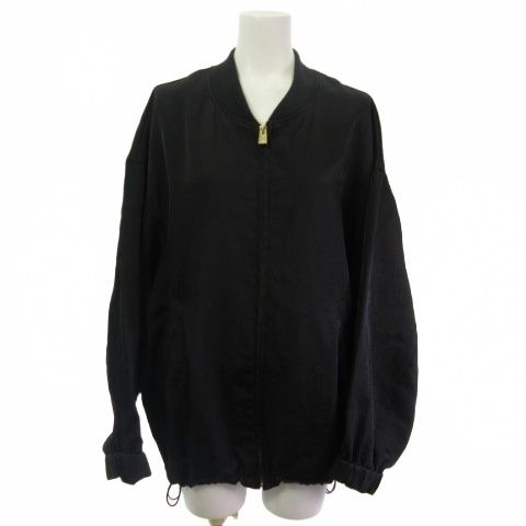 Curensology カレンソロジー CL407004ER ジャケット ブルゾン ジップアップ 黒 ブラック F