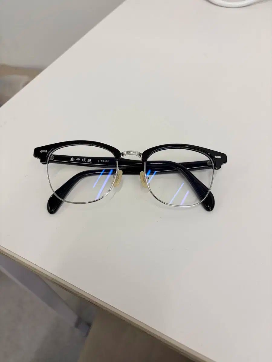 金子眼鏡 KV131 BKSI オーバーサイズ ブローフレーム メガネフレーム