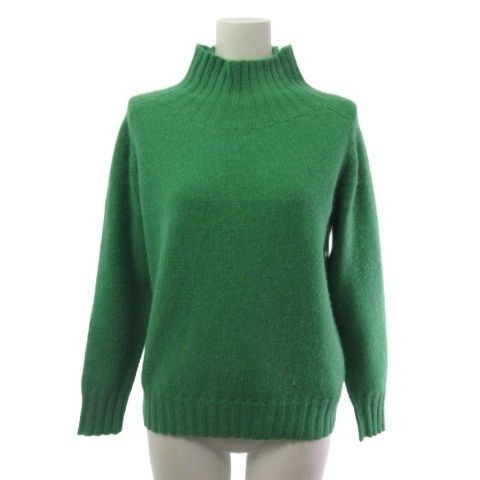 ザノーネ ZANONE ZANONE SLOWEAR ニット セーター ボトルネック グリーン 緑 38