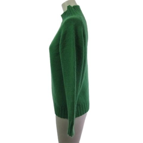 ザノーネ ZANONE SLOWEAR ニット セーター ボトルネック グリーン 緑 38