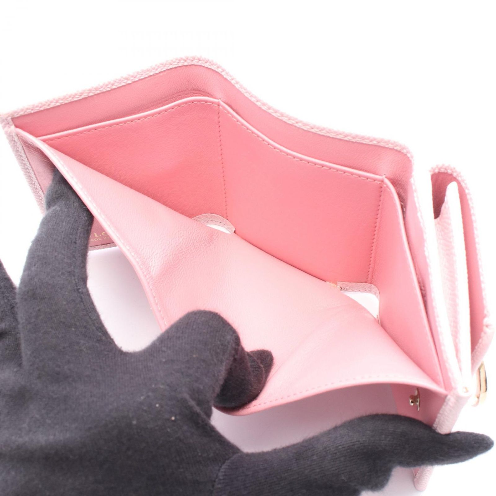 BVLGARI ブルガリ ブルガリブルガリ クリップ 三つ折り財布 ブルガリ