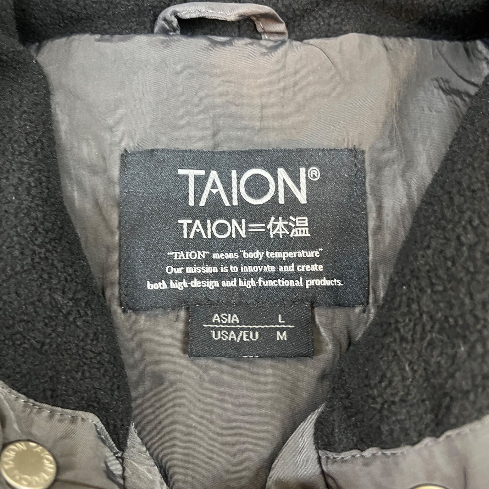 タイオン スポーツクラシックボタンダウンフーディー(グレー/L 