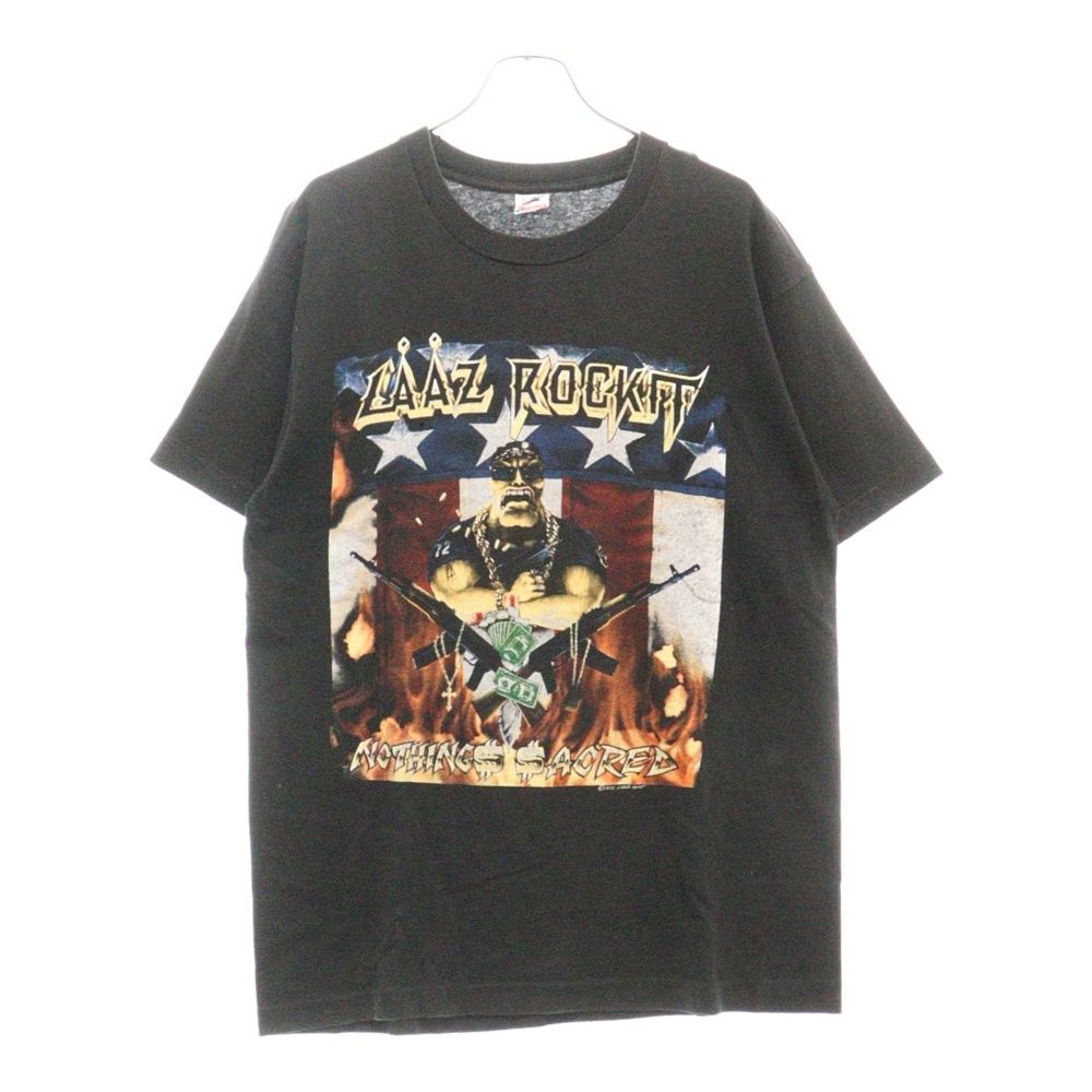 90’sヴィンテージのロックTシャツ　激レア VINTAGE (ヴィンテージ) 90s LAAZ ROCKIT 1992 NOTHINGS SACRED WORLD