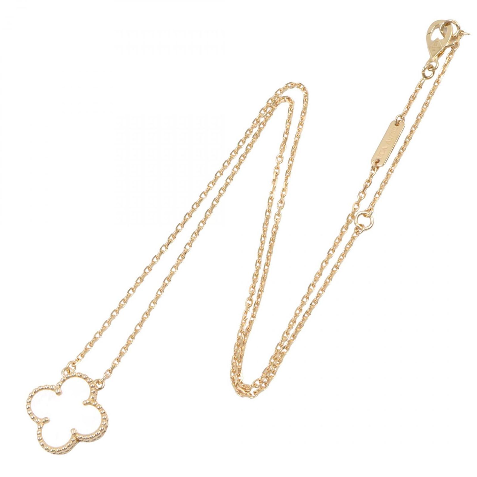 Van Cleef - Arpels ヴァンクリーフ＆アーペル ヴィンテージアルハンブラ マザーオブパール ネックレス