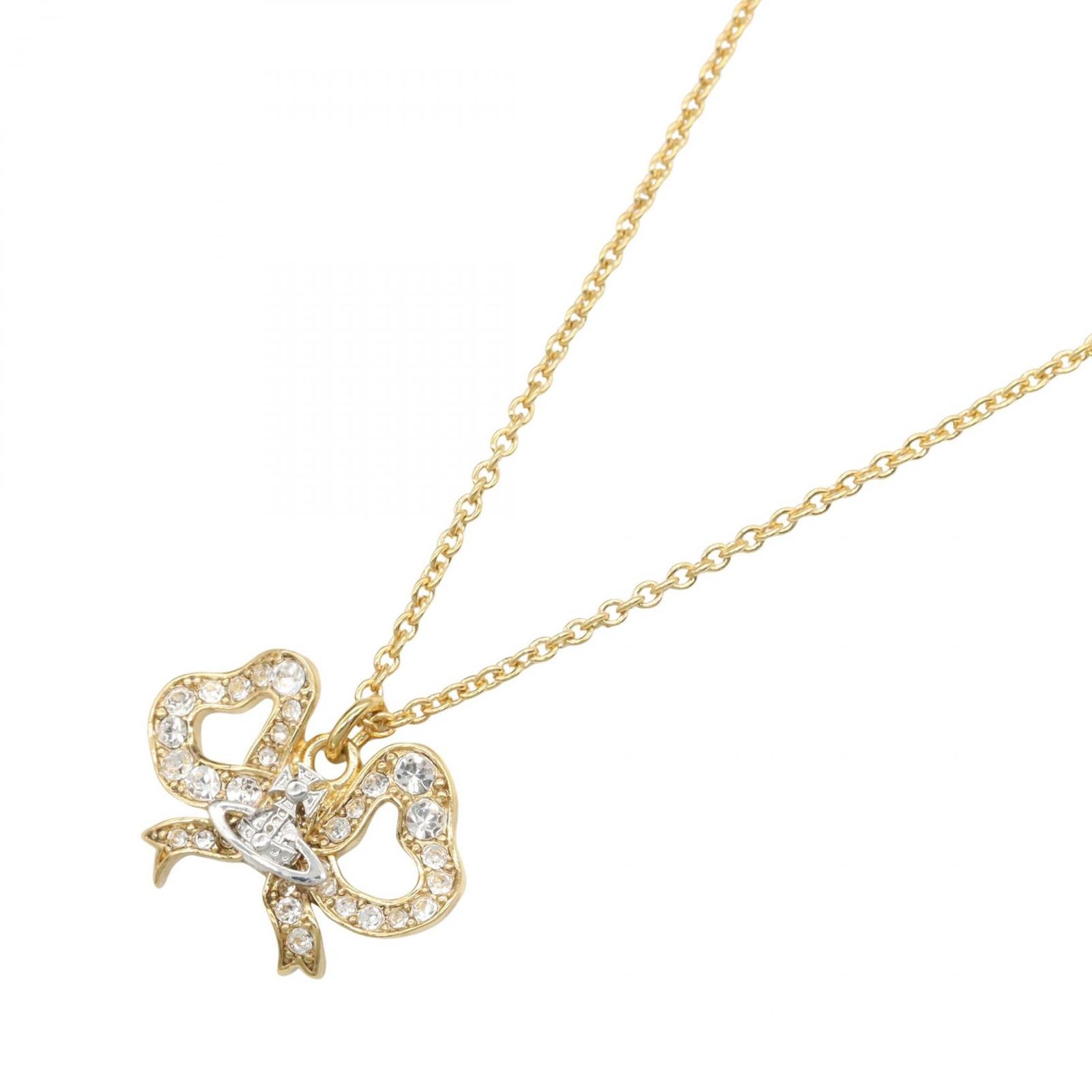 Vivienne Westwood ヴィヴィアンウエストウッド リゴベルタ リボン オーブ ネックレス ネックレス