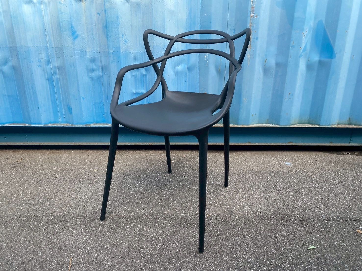 マスターズチェア ダイニングチェア 椅子 カフェ ミッドセンチュリー ブラック インテリア