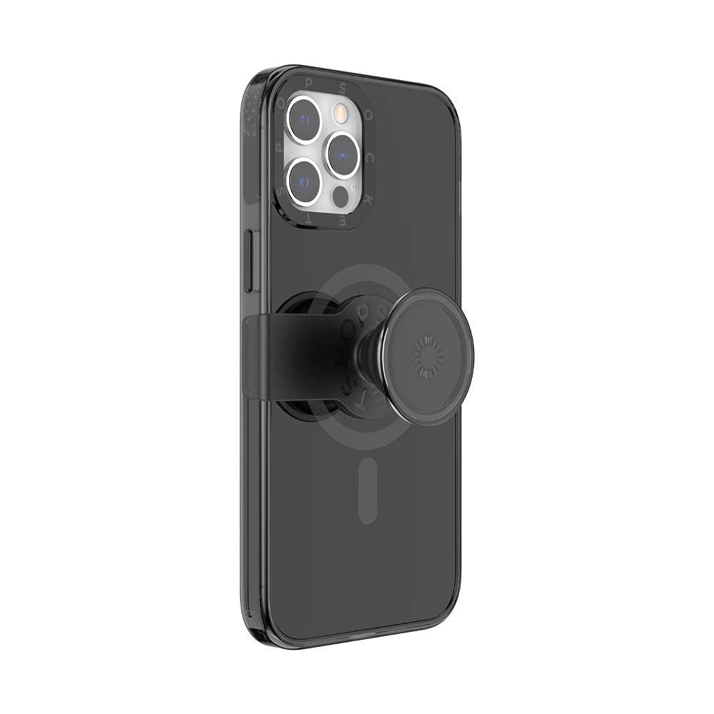 PopSockets Japan - ポップソケッツ ジャパン PopCase iPhone 12 Pro Max 取り外し なスライドグリップ付き MagSafe対応ケース - マグセーフ ブラック