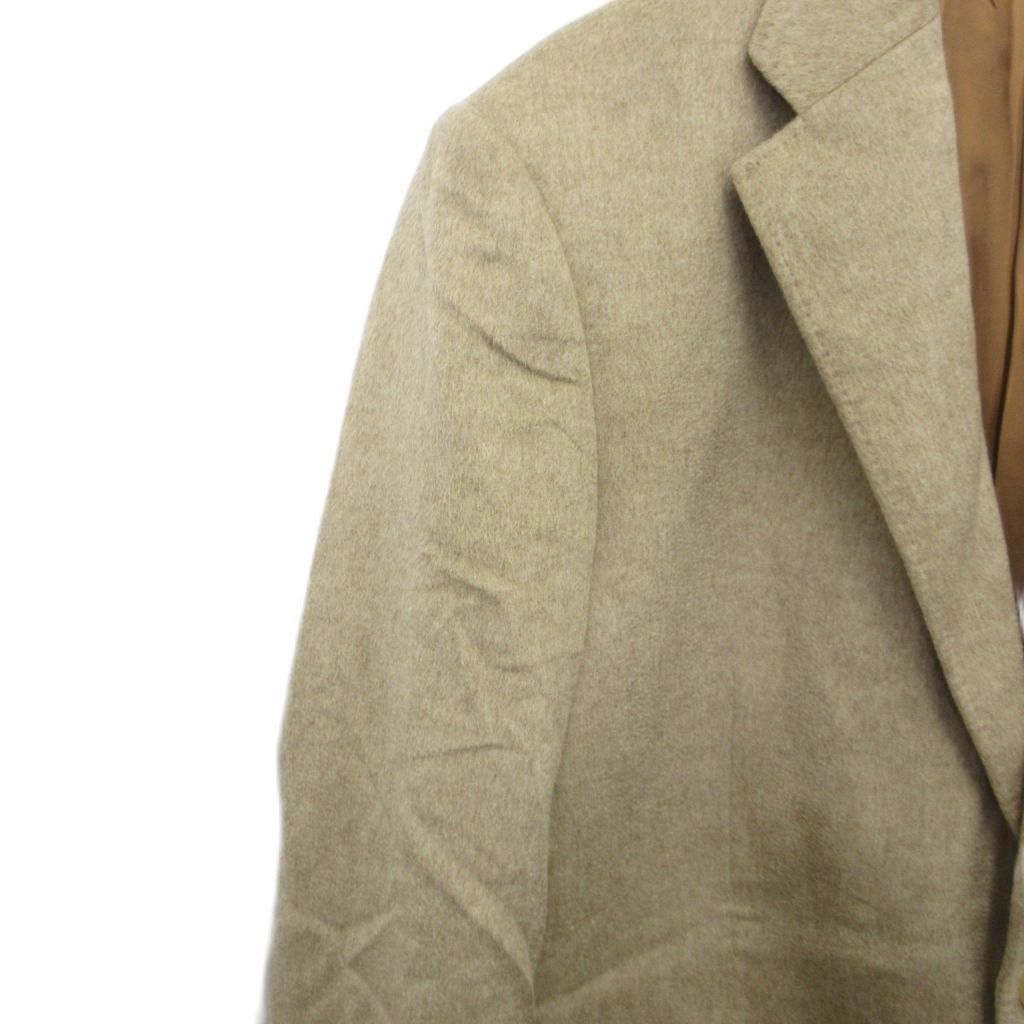 ランバン LANVIN テーラードジャケット ブレザー シングル 2B カシミヤ