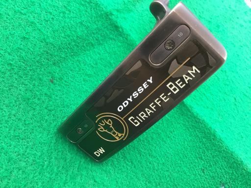 オデッセイ GIRAFFE-BEAM DOUBLE WIDE 34インチ パター PT STROKE LAB 90 スチール フレックスその他 メンズ 男性用 右利き 右用 Cランク ゴルフクラブ