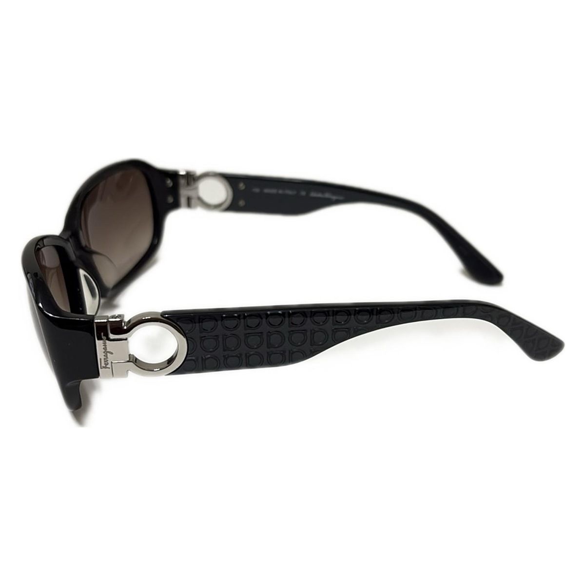 FERRAGAMO SalvatoreFerragamo サルバトーレフェラガモ サングラス - SF608SA ダークブラウン×黒 ガンチーニ