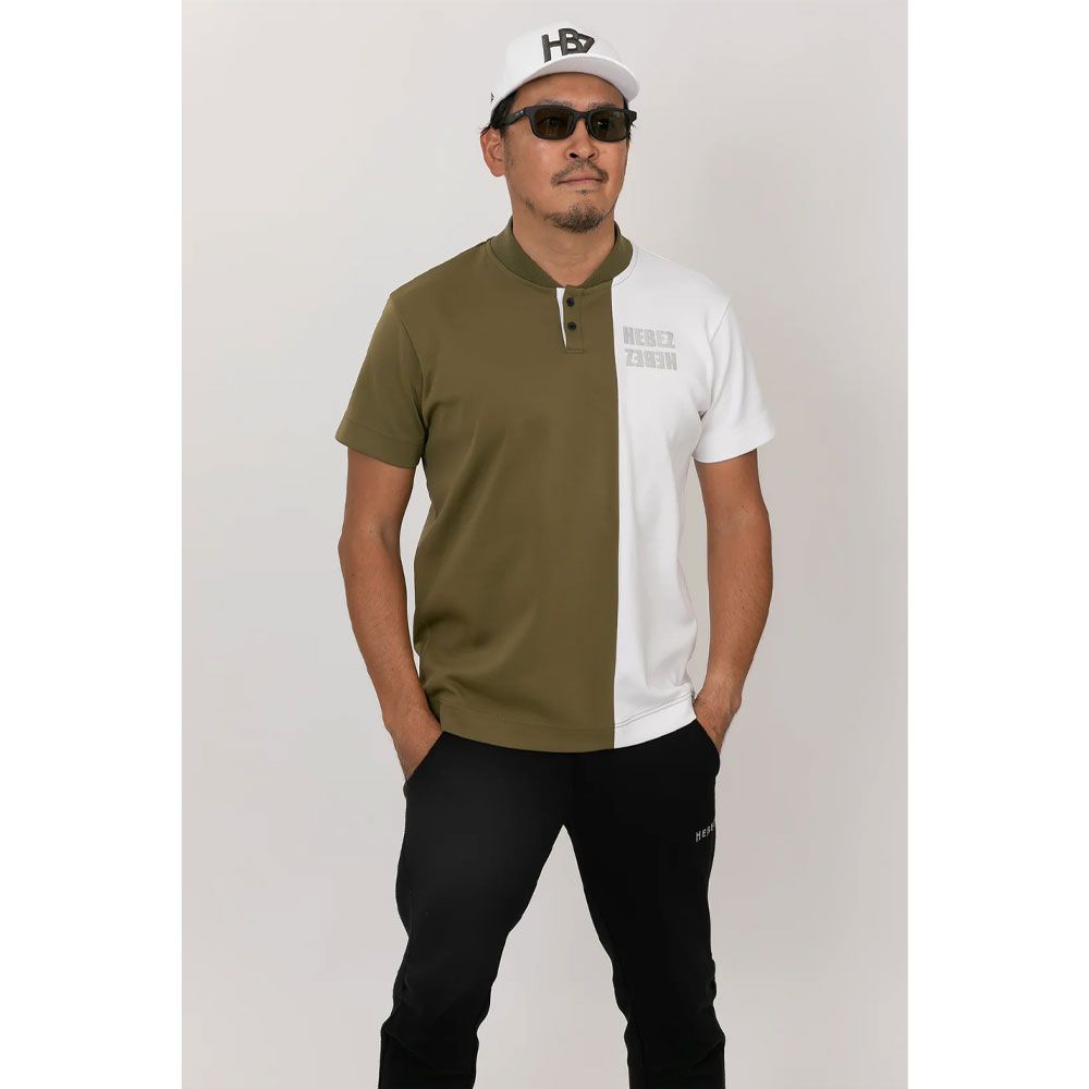 ラウンドネックポロ